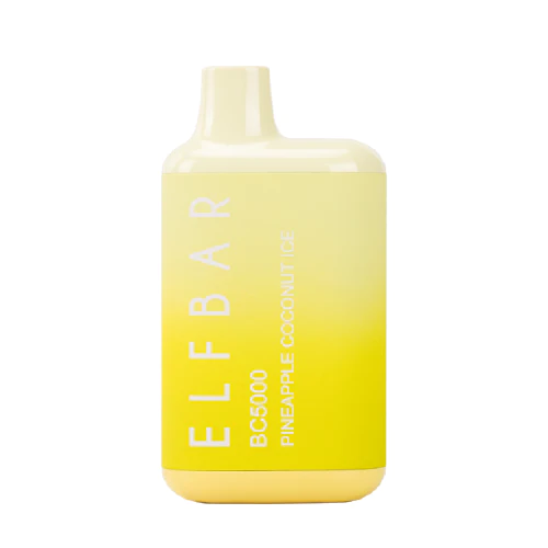 PineappleCoconutIceDisposablePod_5000Puffs_byElfBarBC5000-01
