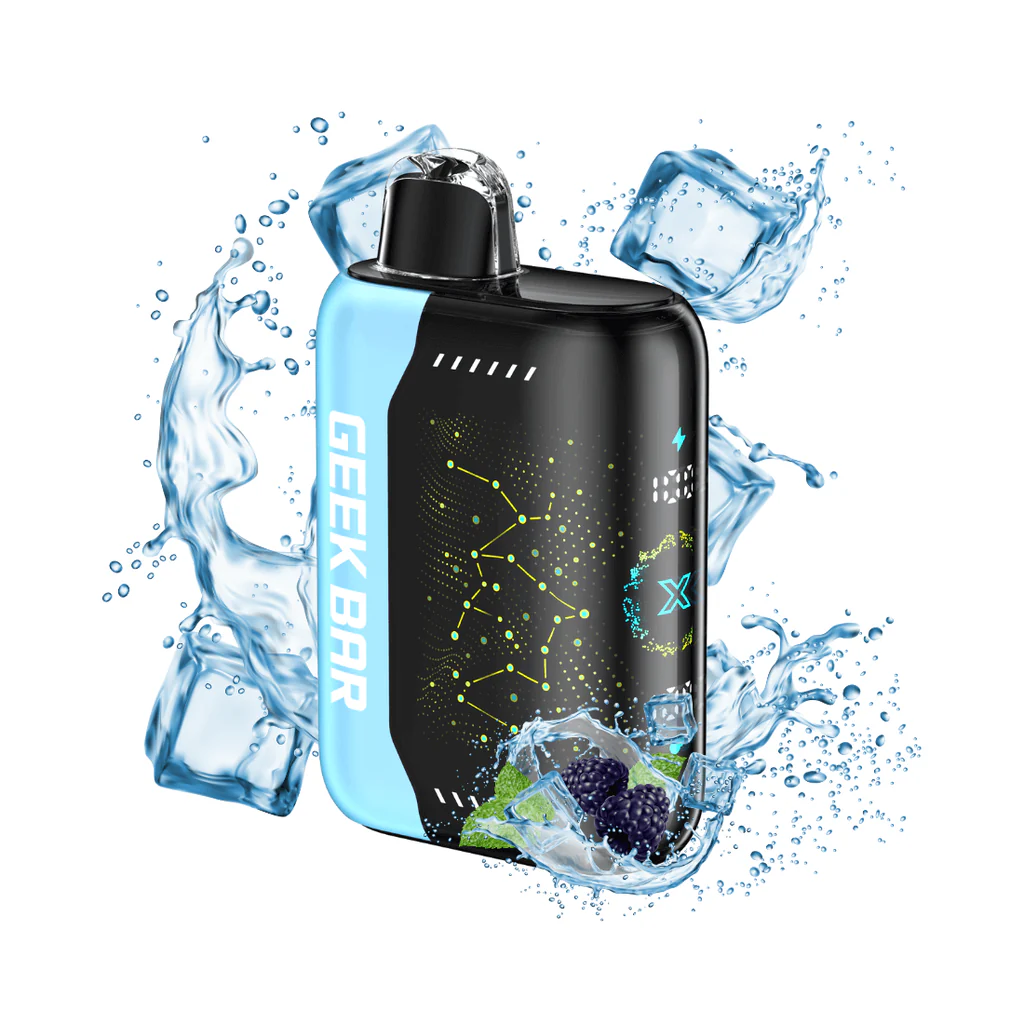 Geek Bar Pulse X Platinum Edition 25k Puffs – Blue Razz Ice