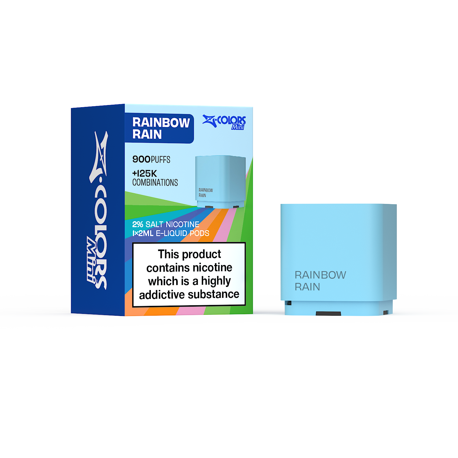 ZColors Rainbow Rain 15k Pods