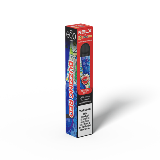Buzzing Red 2 ml 1.65 600 Puffs MONS Disposable Ecigarettes