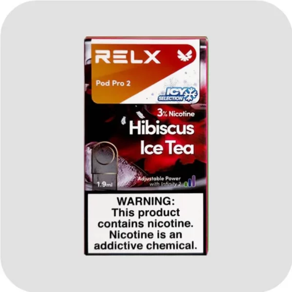 Relx Pod Pro 2 – Hibiscus Ice Tea (for Relx Infinity/ Relx Phantom/ Bold  Infinite) – Juce Vape