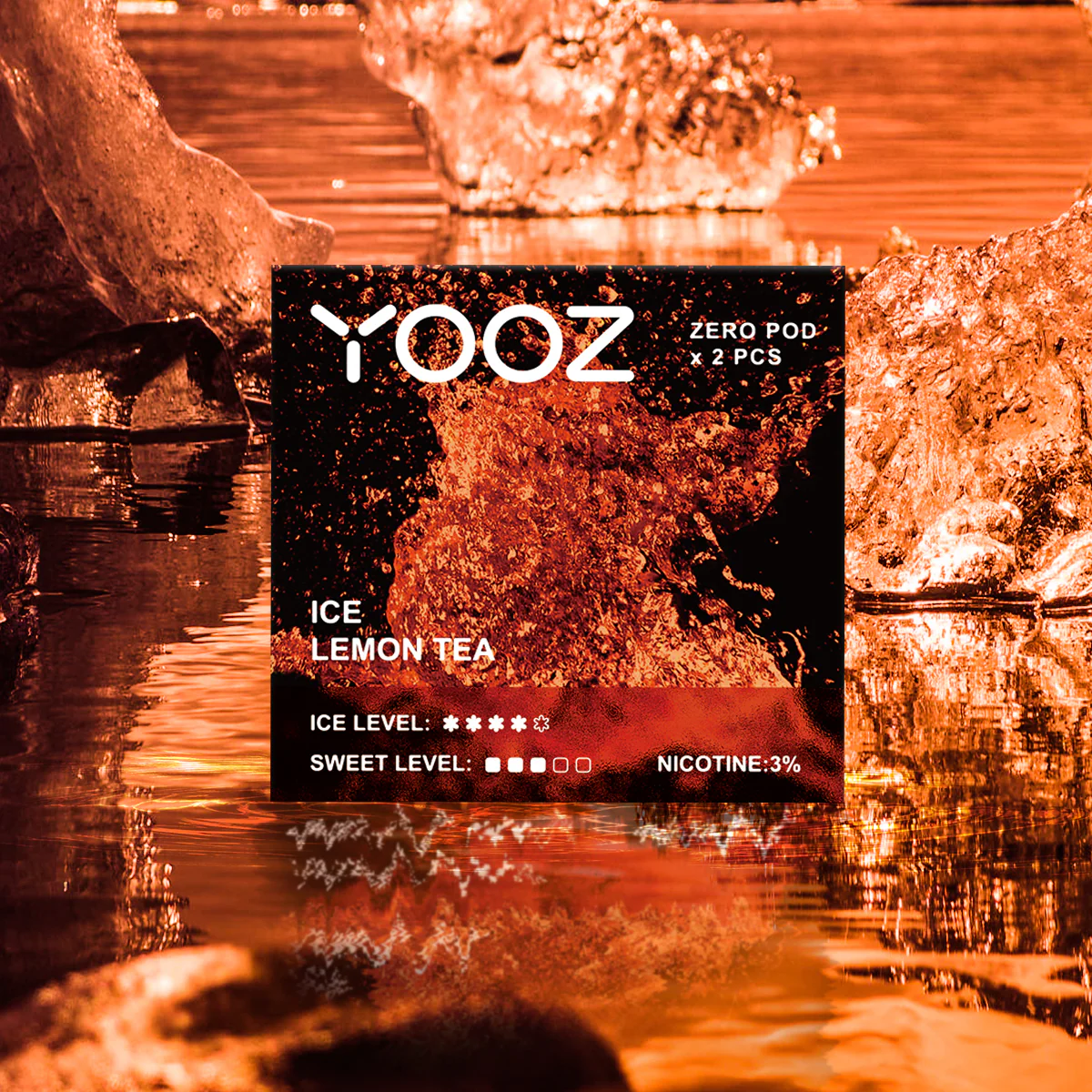 Yooz Zero V3 Pods – Ice Lemon Tea – Juce Vape